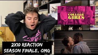 The Sex Lives Of College Girls  2x10 The Rooming Lottery REACTION [upl. by Boykins]