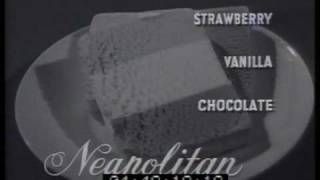 Streets Ice Cream Neapolitan 1961 TV commercial [upl. by Seleta]