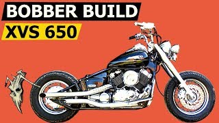 Fifties Classic Bobber XVS 650 Build 2  Evaluation [upl. by Aidyl]