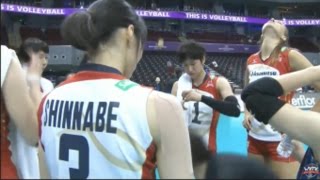 長岡望悠新鍋理沙 Miyu NagaokaRisa Shinnabe VakifBank vs Hisamitsu Springs 2016 Club World Championship [upl. by Tj]