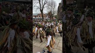 Domesday Morris Traditional border morris dancing  British customs shorts [upl. by Agler]