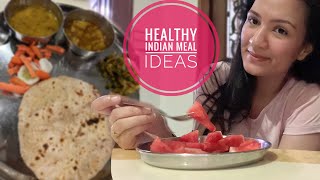 What I Eat in a Day  Weekend Special  Healthy Indian Meal Ideas [upl. by Nosecyrb50]