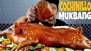 COCHINILLO MUKBANG  SUCKLING PIG  PUTOK BATOK  COLLAB biocofoodtrip3362  SPONSORED BY NATSU [upl. by Bough]