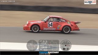 2015 Porsche Rennsport Reunion V  RACE Group 5  CAR 54 Jürgen Barth [upl. by Ress544]