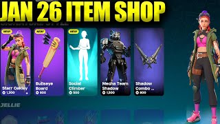 Fortnite Item Shop January 26 2024 New Skins Starr Oakley And Many More Brand New Items [upl. by Silrak]