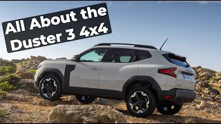 2024 Dacia Duster 4x4  Everything to Know About the Real OffRoader [upl. by Bible]