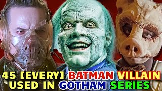 45 Every Brutal And Terrifying Gotham TV Series Batman Villains Who Deserve More Love  Explored [upl. by Ahgiela]