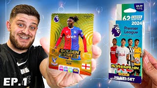 NEW SERIES EZES ELEVEN  Panini ADRENALYN XL Premier League 2024  EPISODE 1 Multiset [upl. by Shanney]