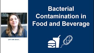 Biofilm Minutes  Bacterial contamination in Food amp Beverage [upl. by Will60]