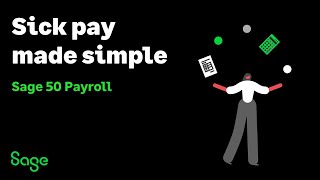 Sage 50 Payroll UK  Sick pay made simple [upl. by Weylin118]