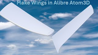 Alibre  Creating Wings and Air Foils in Alibre Atom3D [upl. by Lytsirhc]