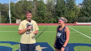 Wingate Field Hockey Postgame Interviews  10524 [upl. by Staw]