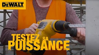 Accompagneznous sur le chantier pour tester le perforateurburineur plus puissant de DEWALT [upl. by Eeneg]