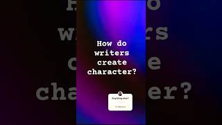 Methods of characterisation writing writingtips [upl. by Philander]