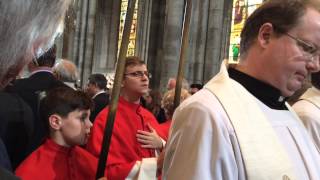 Köln  Amtseinführung von Kardinal Woelki am 2092014 im Kölner Dom [upl. by Madaras]