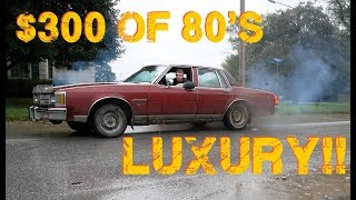 300 Beater First Start Oldsmobile Rally Car [upl. by Ailemak987]