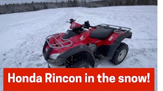 Honda rincon 650 test drive review [upl. by Fabiano986]