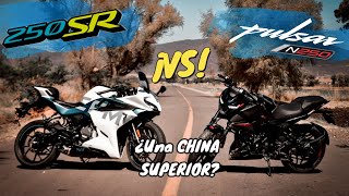 ¡Pobre MOTITO😱🔥Pulsar N250 vs CFmoto 250sr 🤩💯  Aguacate Motovlogs🥑 [upl. by Yattirb112]