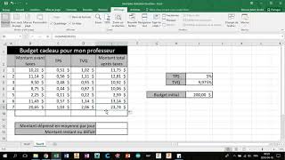 Calculs automatique Excel [upl. by Normy]