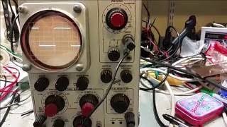 Tektronix Type 310A Oscilloscope Restoration Part 2 [upl. by Rekoob]