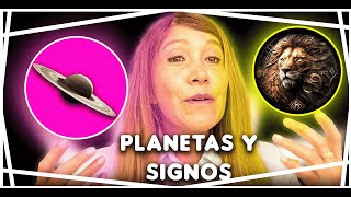 Como interactuan LOS PLANETAS Y LOS SIGNOS  ASTROLOGIA [upl. by Nrehtak724]