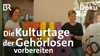 quotEine Kultur überwindet Grenzenquot Die 7 Kulturtage der Gehörlosen in Friedrichshafen  Doku  BR [upl. by Neenad]