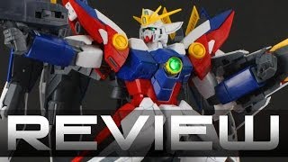 Master Grade MG Wing Gundam Proto Zero Review Part 3 Accessories Posability and Transformation [upl. by Kolosick]