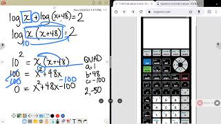 Solving Logarithmic Equations [upl. by Wynny]