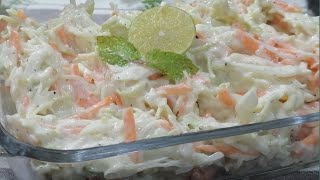 Coleslaw recipe  how to make kfc coleslaw  Ayesha gills kitchen [upl. by Hercule618]