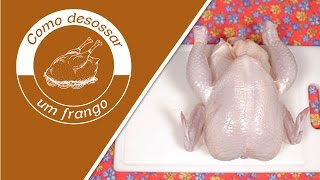 Como desossar frango [upl. by Leontine]