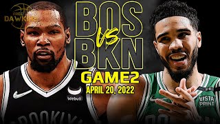 Boston Celtics vs Brooklyn Nets Game 2 Full Highlights  2022 ECR1 [upl. by Yelsgnik]