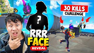 Mr Triple R Face Reveal Soon 😲 Nonstop Try for 30 Kills Booyah with RRR Bhai 😬 Free Fire Max [upl. by Tera]