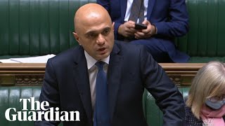 Sajid Javid updates MPs on UK Omicron cases and new travel rules [upl. by Jarrad]