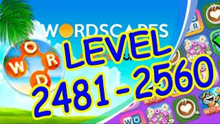 WordScapes Level 24812560 Answers  Passage [upl. by Debo351]