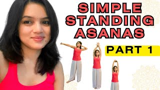 SIMPLE Standing Asana for everyday practice  Part 1  YOGA Daily  Vedic Yoga Lifestyle [upl. by Ylelhsa]