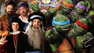 Artists vs TMNT Epic Rap Battles of History [upl. by Levey]