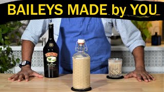 Homemade Baileys Irish Cream Liqueur Recipe  How to Make [upl. by Trstram]