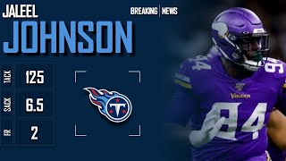 TENNESSEE TITANS Jaleel Johnson ᴴᴰ [upl. by Newman]