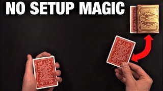 NO SETUP Teleportation Style Card Trick REVEALED [upl. by Beghtol]