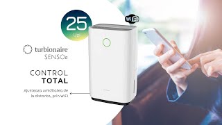 Dezumidificator Turbionaire SENSO 25 WIFI [upl. by Linnell]