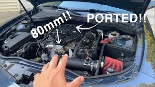 Ported Intake Manifold and 80mm Throttle Body Install  2014 Camaro RS LFX V6 [upl. by Erika584]