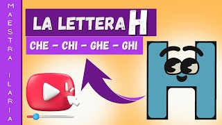 La lettera H  CHE CHI GHE GHI [upl. by Areip]