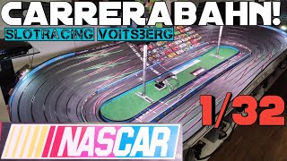 Bahnvorstellung Carrera Digital 132 NASCAR Oval [upl. by Nemzzaj451]