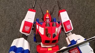 Star Saber  Takara Masterpiece MP24 Transformers Action Figure Review [upl. by Airamak90]