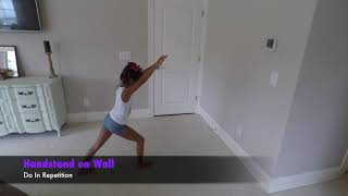 Back Handspring Drills and Exercises [upl. by Flower]