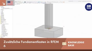 EN KB 001915  Zusätzliche Fundamentlasten in RFEM 6 [upl. by Flemings38]