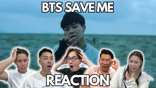 BTS SAVE ME MV  BEHIND THE SCENES REACTION [upl. by Walliw]