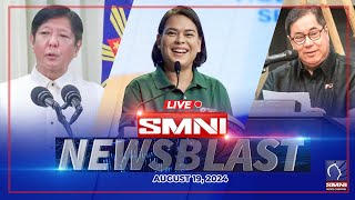 LIVE SMNI Newsblast  August 19 2024 [upl. by Tann583]