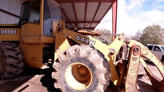 Not Much Wrong with This 644H John Deere Wheel Loader [upl. by Ruford]