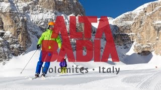 Alta Badia the best of Winter in the Dolomite Alps [upl. by Sulohcin]